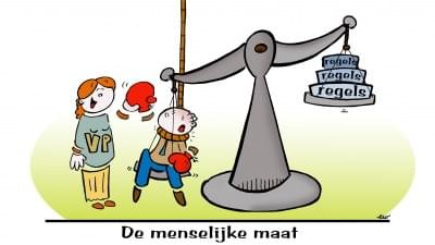 Cartoon Marcel van Oss
