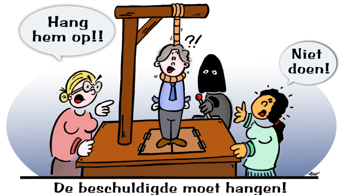 Cartoon van Oss nb april