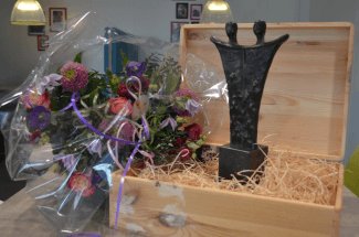 Award en bloemen