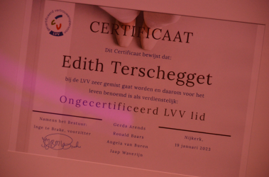 Certificaat Edith
