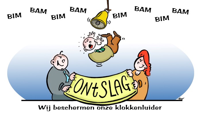 Cartoon Klokkenluider