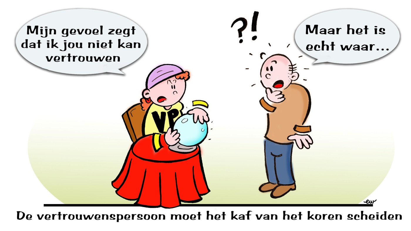 Vertrouwenspersoon moet kaf van het koren scheiden LVV