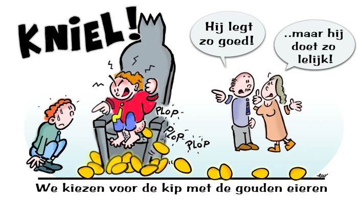 Cartoon Kip Marcel van Oss